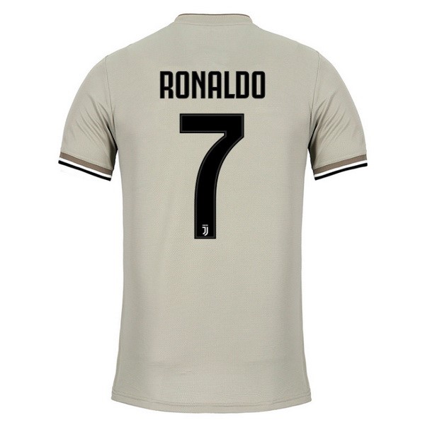 Maillot Football Juventus NO.7 Ronaldo Exterieur 2018-19 Marron